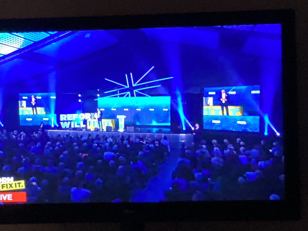 Only 10,000 at the Reform Rally in Norwich tonight. We are packing them in! It's a political campaign like never before. The atmosphere is so friendly &amp; upbeat. The determination tangible. This is a campaign which will turn Britain Turquoise all orchestrated by the Great Farage!