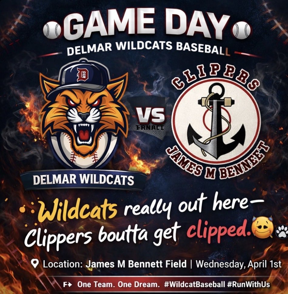 Delmar Baseball Program tweet media