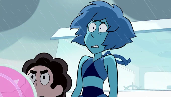 Lapis looked sooo good in alone at sea it's crazy