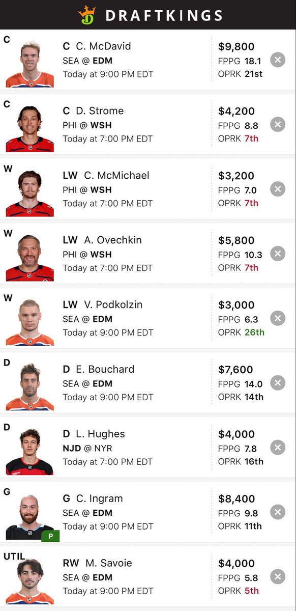 TheDFSDingo's tweet photo. NHL 3/31 MAIN SLATE

MY CAPS ARE GOING FOR IT TONIGHT. Y’ALL JUST WAIT. END OF ANNOUNCEMENT.

#NHL #Fanduel  #DFS #Draftkings #NHLDFS #NHLBETS #DFSDINGO https://t.co/j3fv3ItAzI