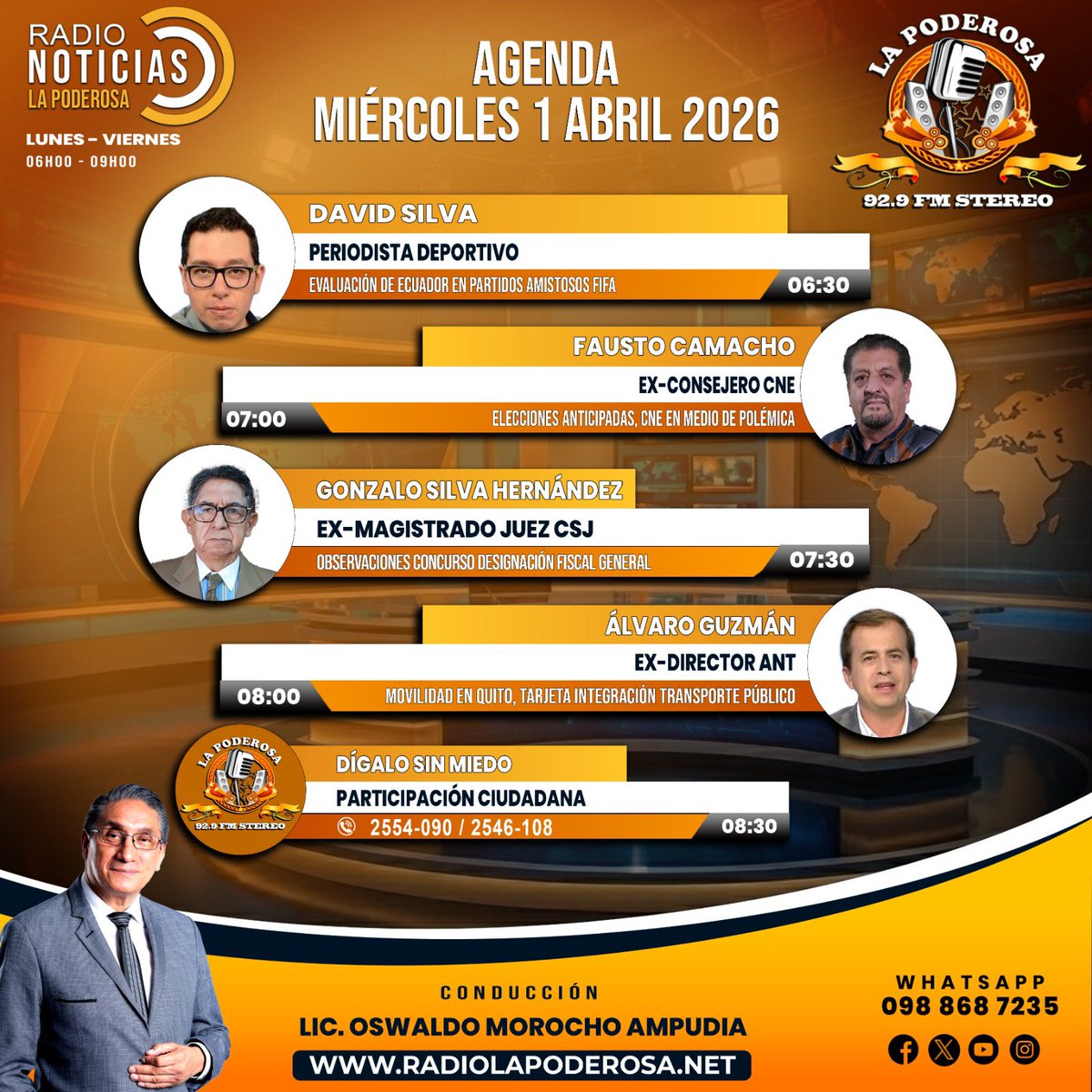 La Poderosa 92.9 FM tweet media