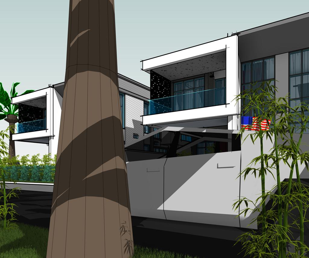 _iamgr3gry's tweet image. 🕸️
- PROJECT PEDRO.

A 4-Unit Development of 4-Bedroom Fully Detached Duplexes.

#architecture #revit #design #archiviz #duplex #construction