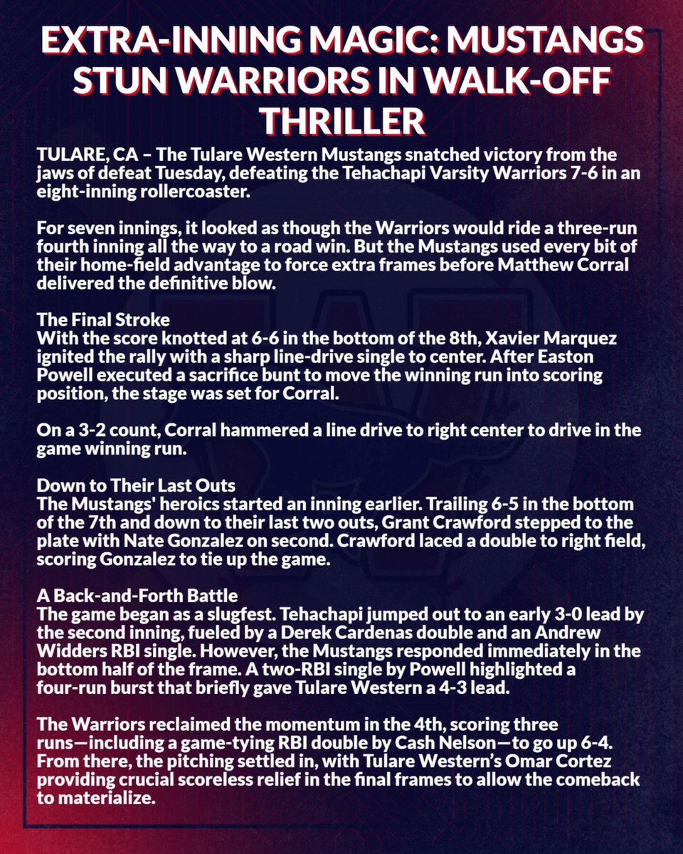 TWHSMustangBaseball tweet media