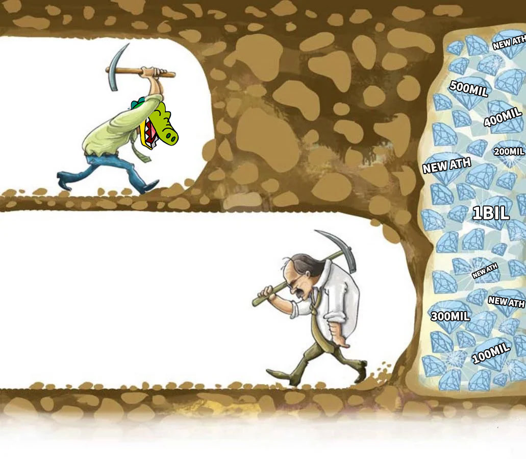 one_k_wabbit's tweet photo. Never give up! 🐊 💎

@CrogeCoin #CROGE #Crogecoin #Cro https://t.co/YhznEOiVqe