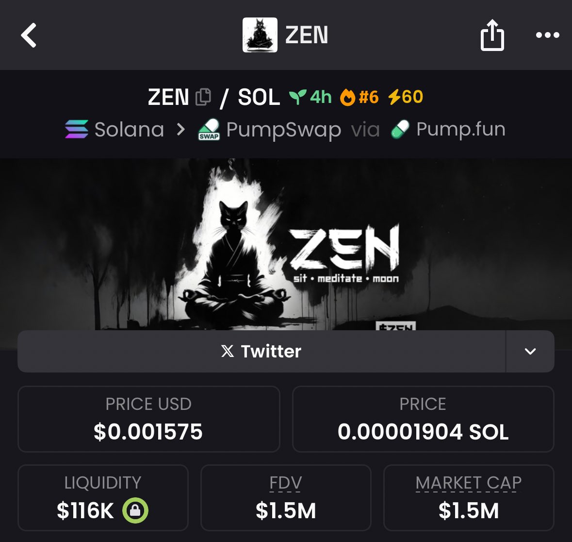 MrSolanaBlock's tweet image. ⚡️ $ZEN launched at $56K MCAP — now zenith at $1.5M! 🚀 27x gain for the wise ones! DM me for the next alpha! #solana #cryptosurge #moonbound #CryptoGems #blockchain

3tXvLBVojpviB13khqqsV4f7uh51Gy8m5q39eXJCpump