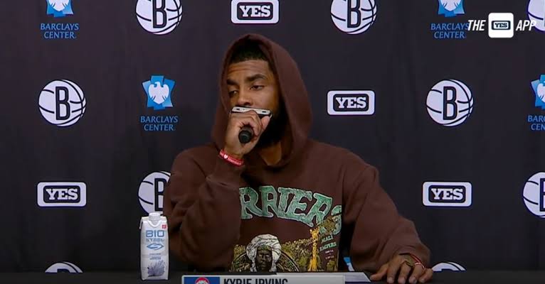 Johny_Butz's tweet photo. The same "Christians" supporting Jayden Ivey for his beliefs were boycotting Kyrie Irving for his https://t.co/FUuclRfaku