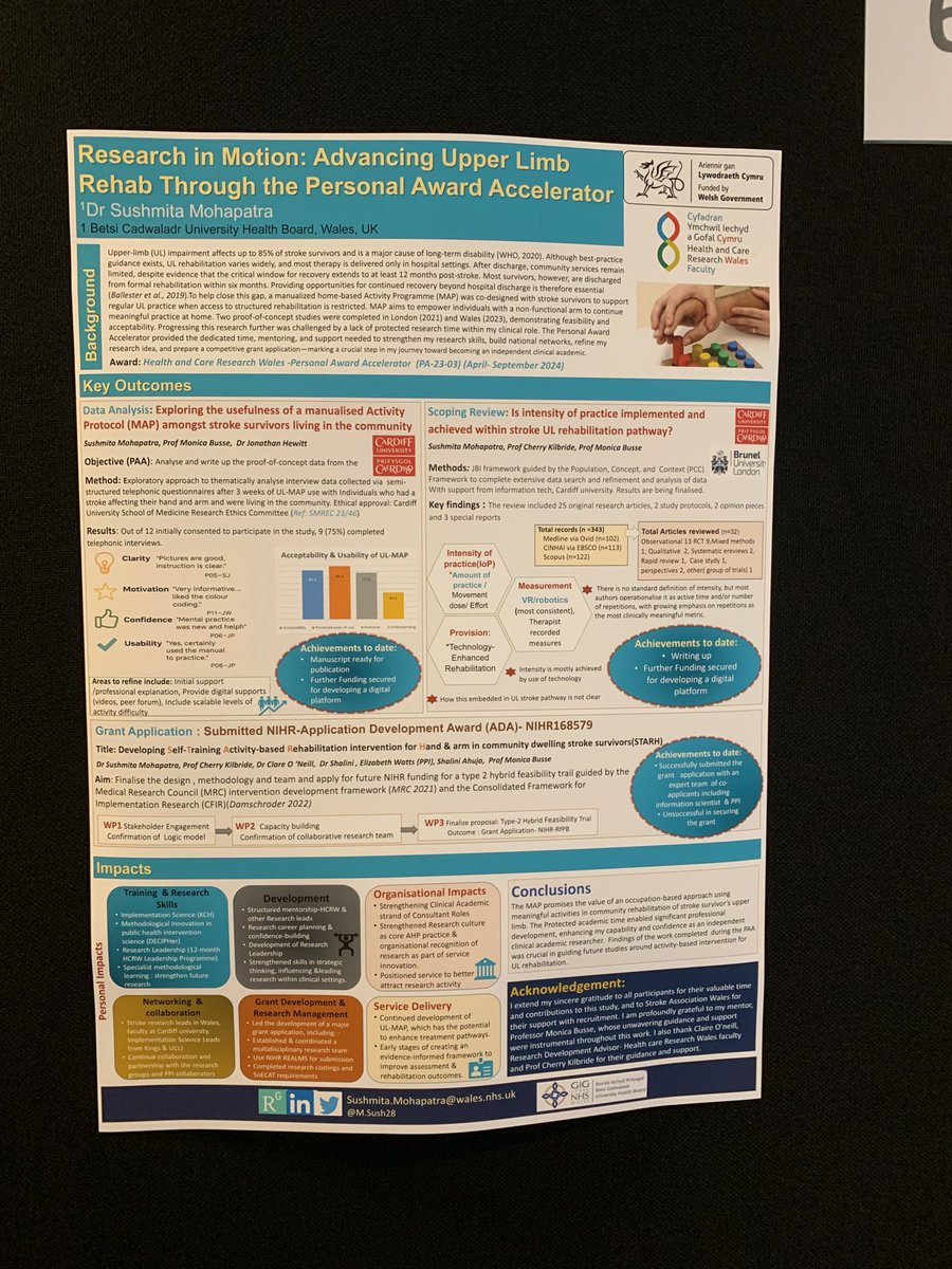 MSush28's tweet photo. Sharing outcomes of my research awards…#ResearchFacultyWales https://t.co/U2Gmv2t9hh
