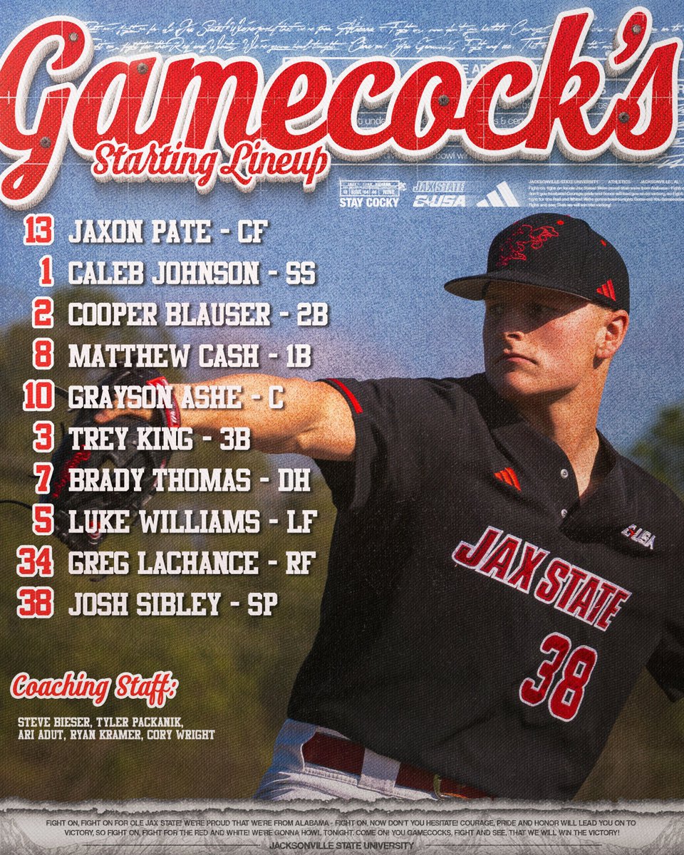 Jax State Baseball tweet media