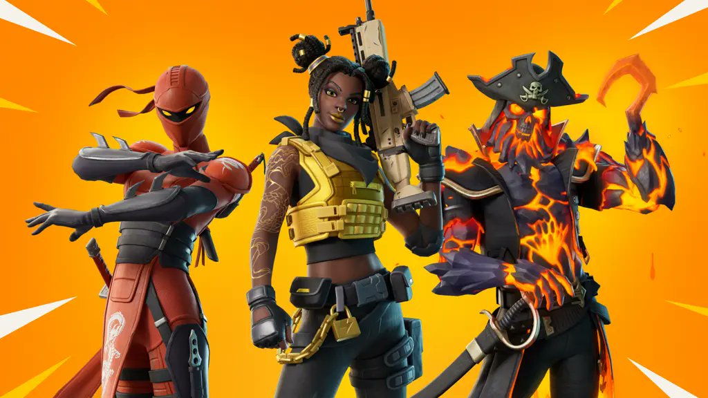 BackersGamesF's tweet photo. FORTNITE OG SEASON 8 LAUNCH TOMORROW 

Here is everything you need to know:

NEW OG PASS
"A throwback to the classic Season 8 Battle Pass characters, look the part for a treasure hunt with three new Outfits. The first Outfit, Synthesis, is unlocked right away when you purchase the OG Pass or get it with Fortnite Crew."

MARVEL x FORTNITE OG
"Marvel: Endgame limited-time mode returning April 3 at 9 AM ET. Drop into a 16v16 clash, gear up with Avengers items, and stop Thanos and his Chitauri before they collect all six Infinity Stones."

UPDATED LOOT POOL
• Treasure Map - Will lead you to a buried treasure chest complete with a Chug Jug and Legendary weapon.
• Pirate Cannon - Launch yourself or a teammate like a cannonball, great for breaking builds. Ready, aim, fire!
• Flint-Knock Pistol - One of the true OGs is back! The force of your shot will send you and your target flying back like ships in the night.
• Impulse Grenades
• Boogie Bomb
• Rift-to-Go
• Hunting Rifle
• Bandages
• Med Kits
• Apples
• Mushrooms
• Small Shield Potions
• Shield Potions
• Slurp Juice
• Chug Jugs
• Assault Rifles
• Suppressed Assault Rifles
• Heavy Assault Rifles
• Scoped Assault Rifles
• Thermal Scoped Assault Rifles
• Pistols
• Suppressed Pistols
• Hand Cannons
• Dual Pistols
• Scoped Revolvers
• Suppressed Submachine Guns
• Compact SMGs
• Pump Shotguns
• Tactical Shotguns
• Heavy Sniper Rifles
• Suppressed Sniper Rifles
• Grenade Launchers
• Rocket Launchers
• Miniguns
• Clingers
• Balloons
• Bushes
• Cozy Campfires
• Dynamite
• Itemized Glider Redeploy
• Stink Bombs
• Supply Llamas
• Mounted Turrets
• Port-A-Bunker (Zero Build-only)

"Look out for more items like The Baller unlocking later in the Season."

#Fortnite