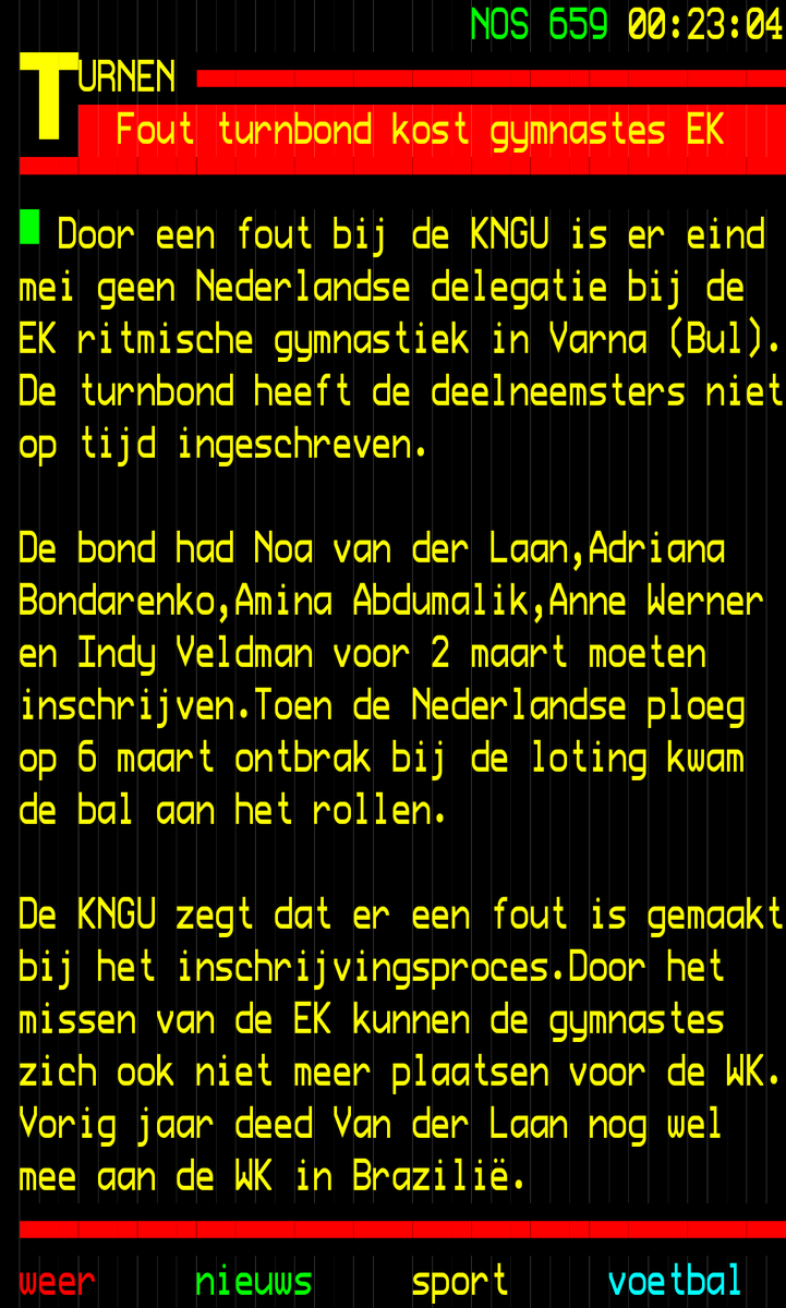 Gevalletje Jan Siemerink ooit bij Ajax!

Alleen met grotere gevolgen.

Hier gaan koppen rollen bij de <a href="/gymnastiekunie/">KNGU</a>. Toch? Wat een prutsers.

En dan alleen sorry zeggen!
Zo makkelijk komen ze er toch niet mee weg?

nos.nl/ttapp