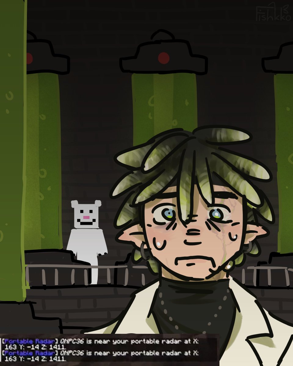 fishkko's tweet photo. he's behind me isn't he... #qsmp2 #youngmulti https://t.co/96EObfza6t