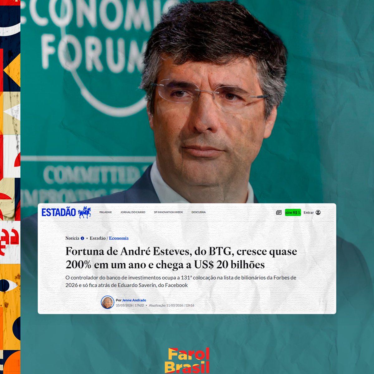 A REPÚBLICA RENTISTA

FHC consolidou o neoliberalismo e a dinâmica de uma economia financeirizada. Todos os presidentes depois de FHC, com maior ou menor radicalidade, fazem a gestão desse modelo econômico. Resultado prático: os banqueiros não param de acumular fortunas.