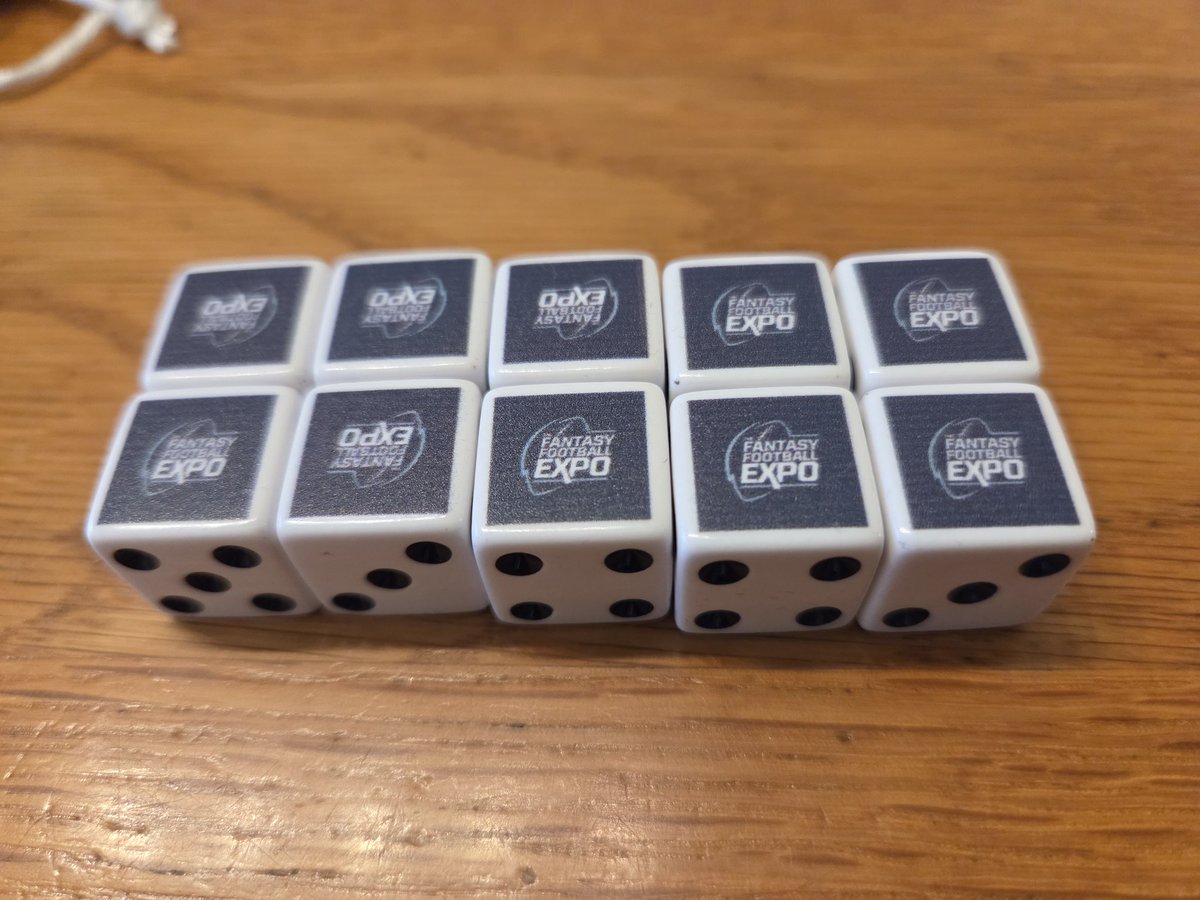 theffexpo's tweet photo. Check out the super cool dice from  @BeerDieGuys with the Expo logo on it! Thanks @BeerDieGuys! U rock! I'll bet @TrophySmack would enjoy these as well! https://t.co/M2TBdAgymN