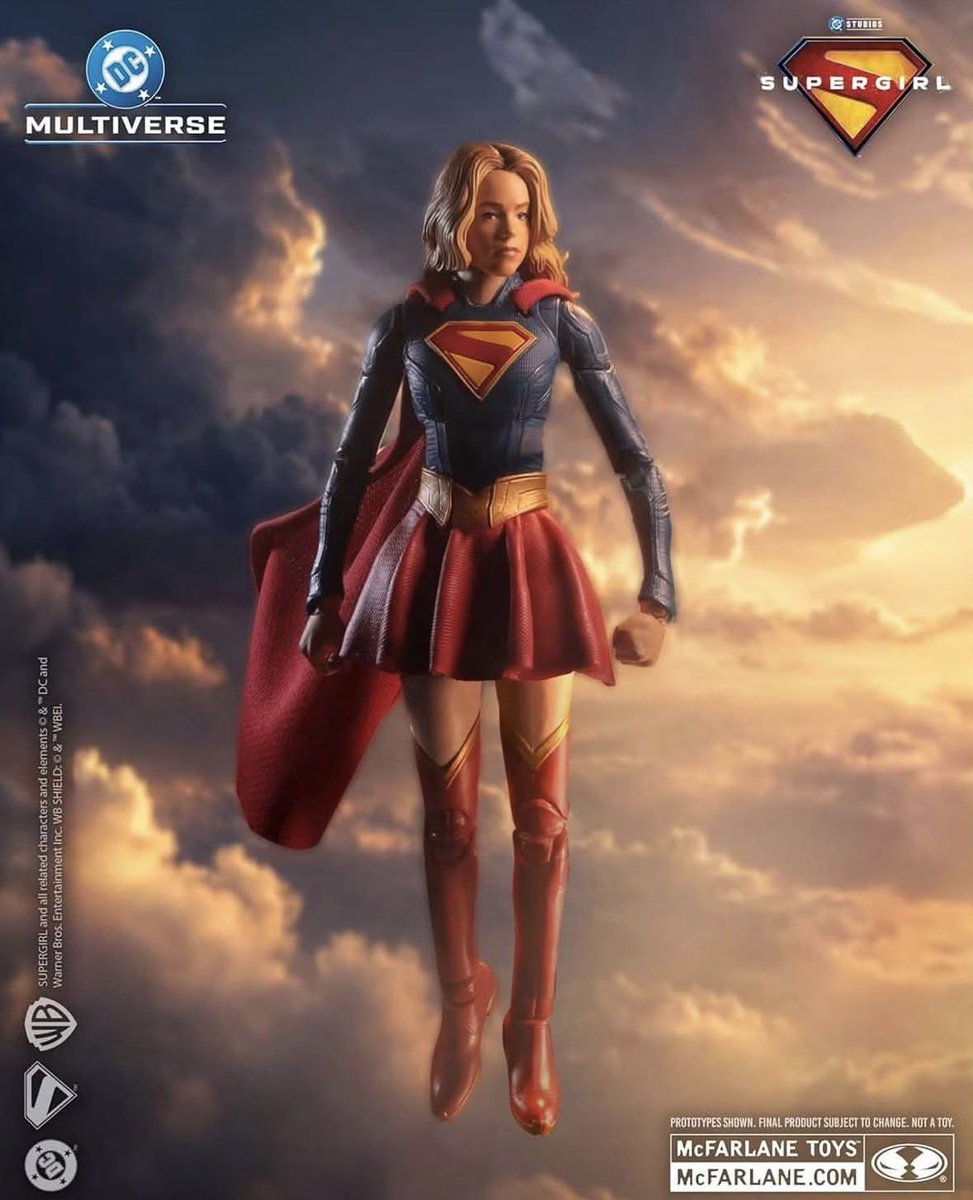 マクファーレントイズ DCマルチバースの 新作映画スーパーガールが