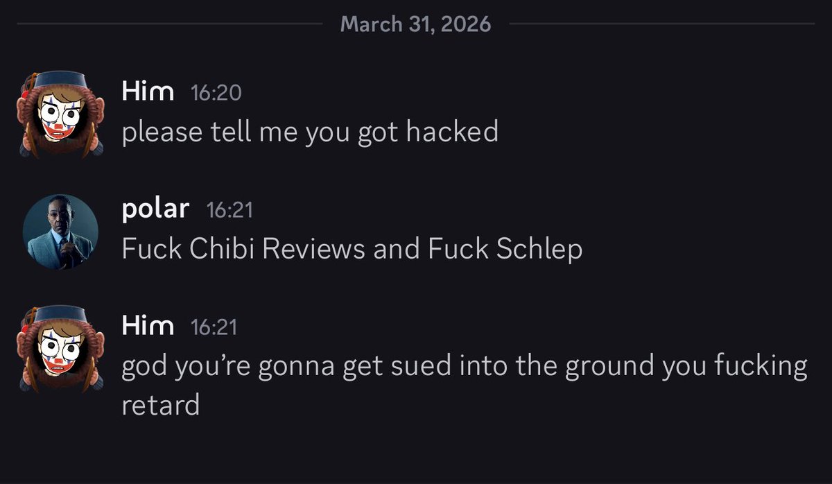 simple_ton__'s tweet image. this is so miserable dude you’re clearly just doing this out of a pure grudge against schlep when you have said multiple times ON MY STREAMS you ‘are putting it aside and aren’t talking about him anymore’. You’ve contradicted yourself so many times it’s not funny.

so pathetic.