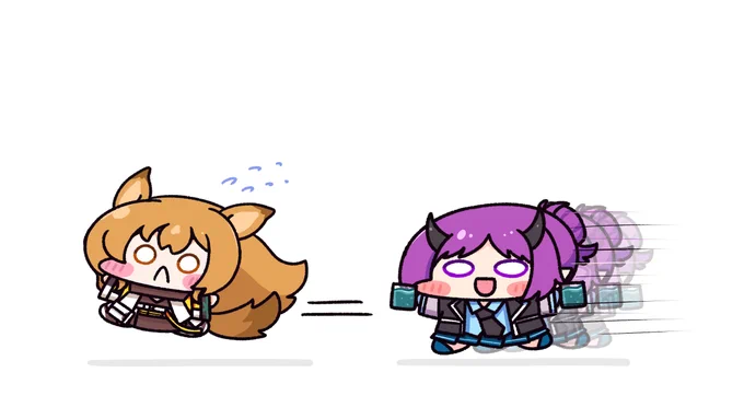 逃げるケーちゃん