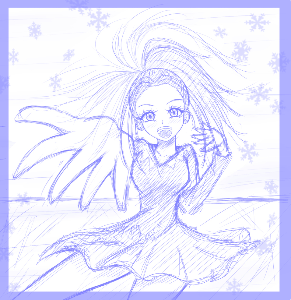 おはようございます♪
今月も頑張って行きましょう✨
今日は朝の落描きでメダリストの狼嵜光ちゃんで失礼します😊
メダリストは劇場版公開が決まったので期待が高まりますね❄⛸(*'▽`*)⛸❄
イラストは今週中には完成させたいです!(੭ु'・ω・`)੭ु⁾⁾ 