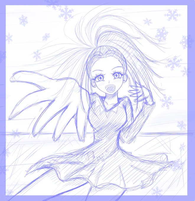 おはようございます♪
今月も頑張って行きましょう✨
今日は朝の落描きでメダリストの狼嵜光ちゃんで失礼します😊
メダリストは劇場版公開が決まったので期待が高まりますね❄⛸(*'▽`*)⛸❄
イラストは今週中には完成させたいです!(੭ु'・ω・`)੭ु⁾⁾ 