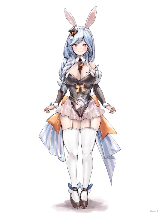シルエット公開まで待てませんでした… #ぺこらマミー新衣装予想