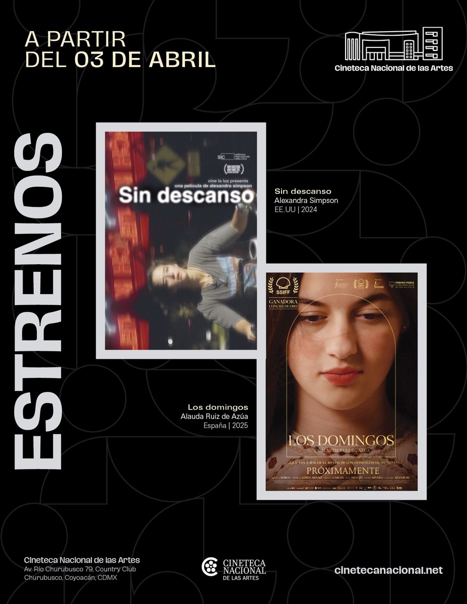 Cineteca Nacional tweet media