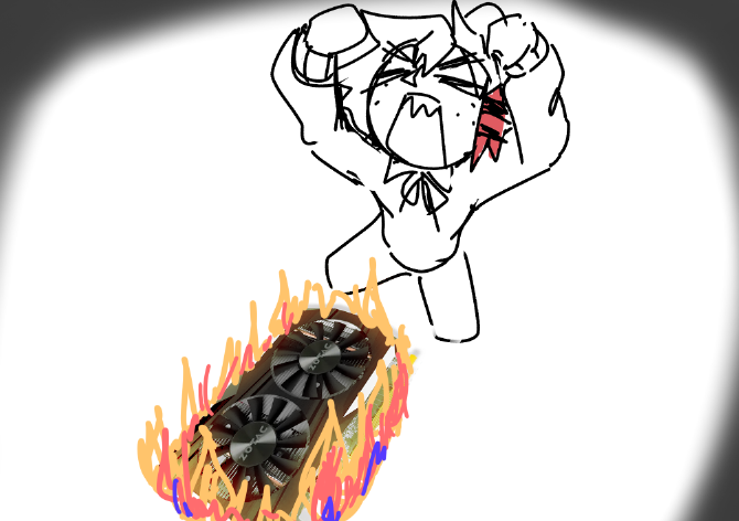 DejiGoto's tweet photo. Muchachos, el último vídeo fue tan GOD que literal quemó mi GRÁFICA XD

Igual NO SE PREOCUPEN, aún sigue funcionando (a tirones) y tengo mi laptop de emergencias. 

Nomas si desean, tengo un VGEN donde me pueden comisionar un DIBUJO, STICKERS o MINIATURA. Disculpa el spam y graci https://t.co/RmgaxSfmg9