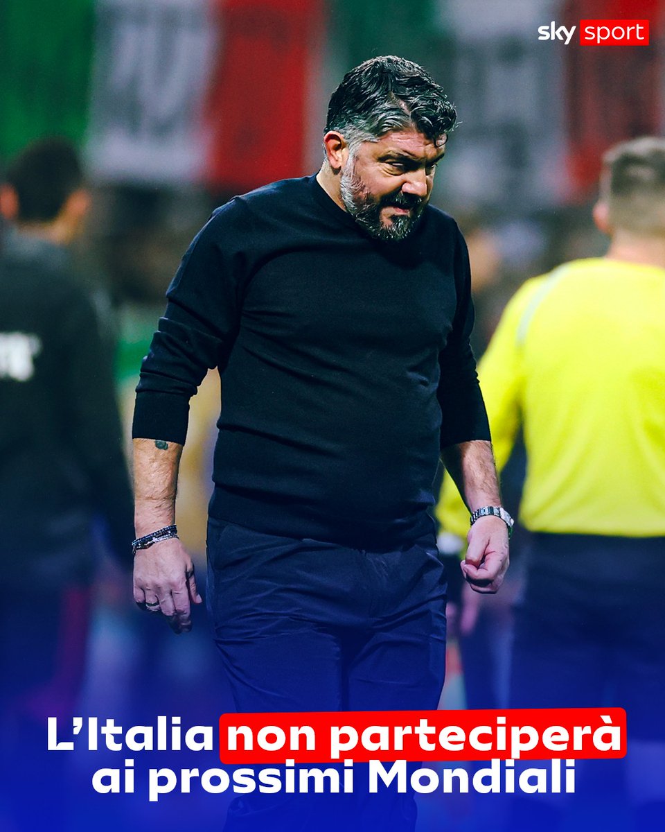 Una nazionale vergognosa che per 3 volte di fila non si qualifica al #Mondiale, #Gravina e #Gattuso hanno il dovere e l'obbligo di farsi da parte dopo questo ennesimo fallimento. Un sistema che va completamente riformato e ridisegnato con uomini e idee diverse...#BosniaItalia