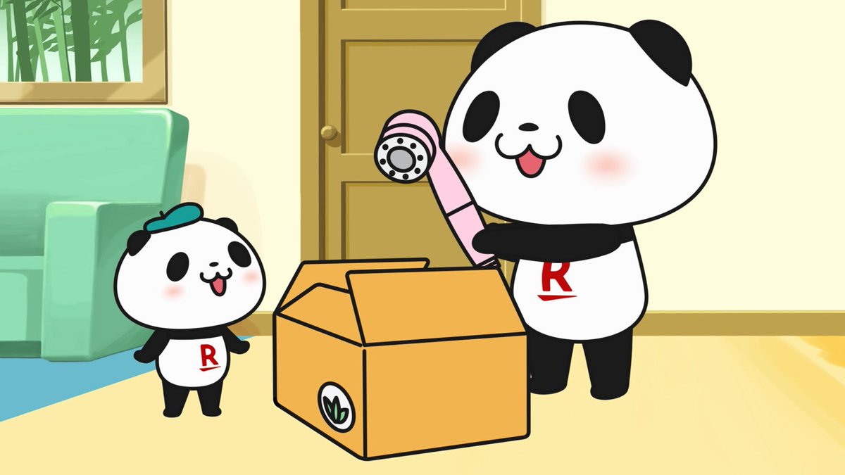 アニメ『お買いものパンダ!』公式 tweet media