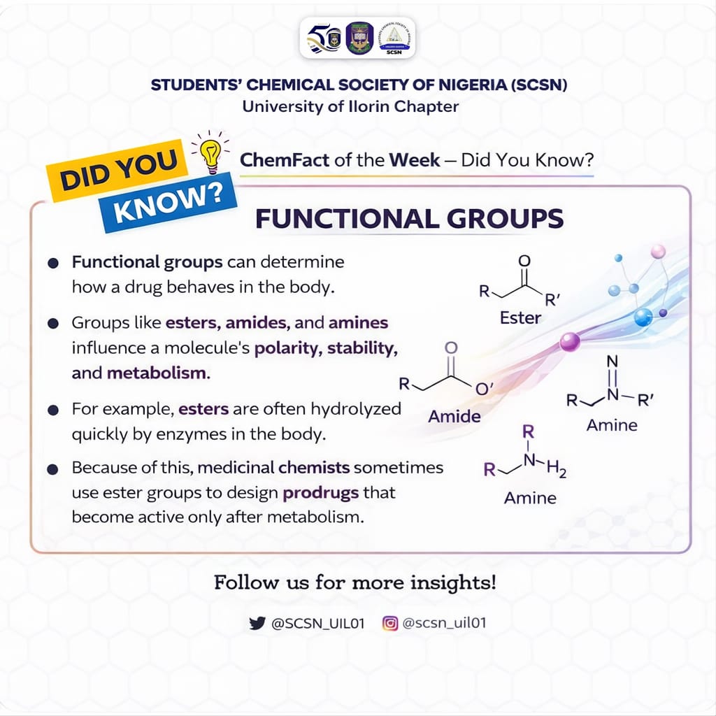 STUDENTS CHEMICAL SOCIETY OF NIGERIA. tweet media