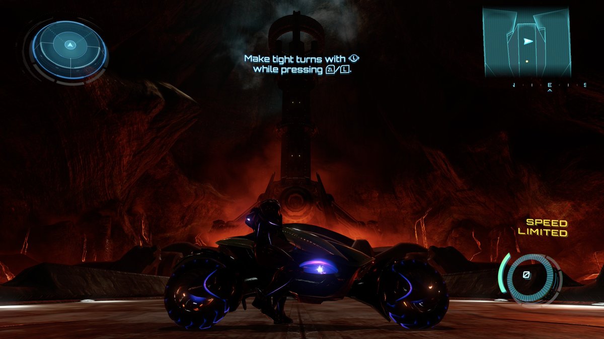 DMThirteen's tweet photo. Just felt the need to share how gorgeous #metroidprime4 is. I just totally fell in love with art direction, and genuinely felt for Duke/Armstrong. Their closeness and fondness for each other came through without ever being directly addressed.  Thank you @RetroStudios https://t.co/I9NLg7sALV