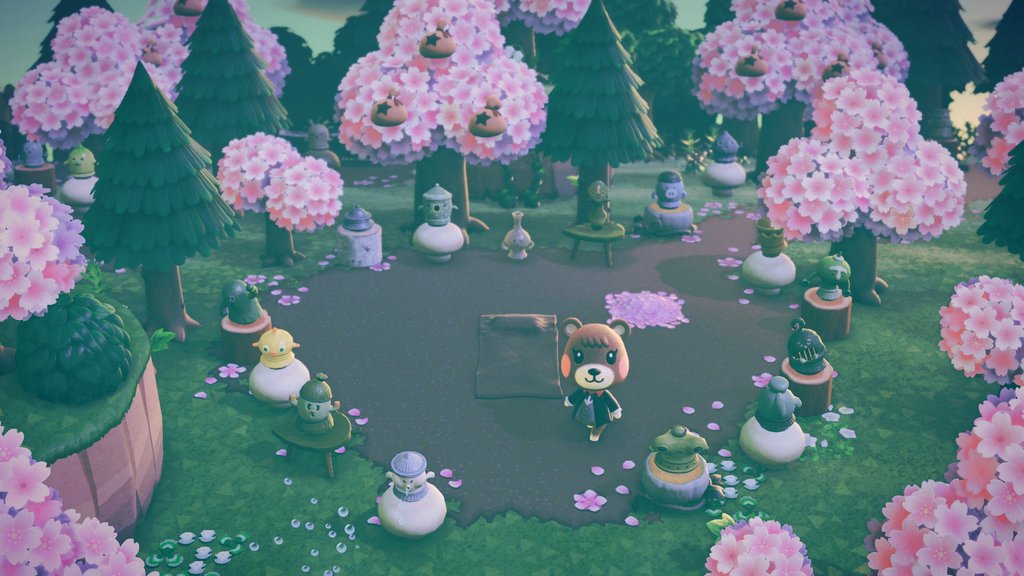 pug800's tweet photo. #NintendoSwitch2 #どうぶつの森 #AnimalCrossing #ACNH
開花宣言 https://t.co/iG3nwayJMT