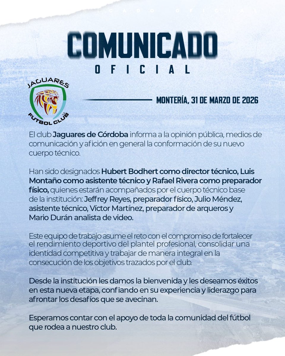 Jaguares de Córdoba tweet media