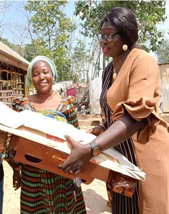 hrgfoundation's tweet photo. As we close the curtains to March, our dynamic women's month we pause to celebrate one of our beneficiaries. Deborah's testimony is that of passion, dream and grit mixed together. From IDP camp to becoming a CEO deployed out of the camp with her family. It's been almost 5 years. https://t.co/x8AAzO9XrS
