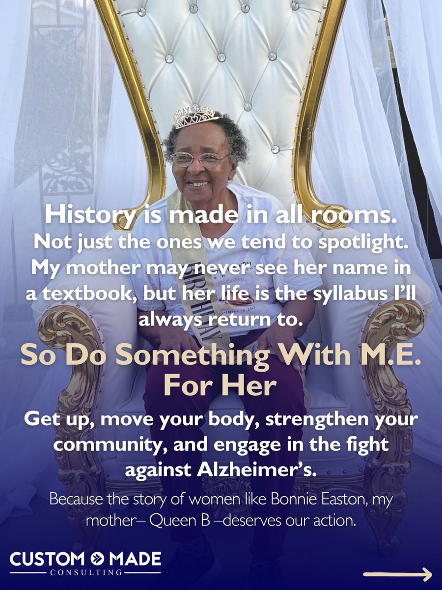 MADE4uconsult's tweet image. History books have heroes, but the most profound leadership lives in our own stories 📖 My latest blog honors my "Queen B"—my mom—an everyday hero whose journey through health &amp;amp; leadership is a masterclass in grace.

Read the story for #WHM: custommadeconsulting.com/blog