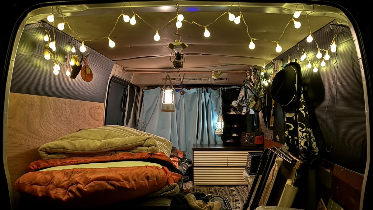 つきあかりBASE🍶【公式】車中泊キャンパー tweet media