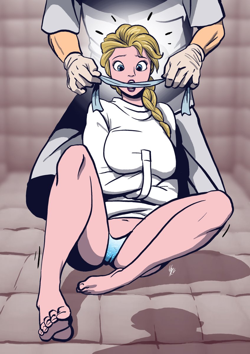 CuffsRoses's tweet photo. Doctor's orders Elsa. It's for your own good.

If you wish to support us: 
Patreon: https://t.co/zUjAKacvQd
Subscribestar: https://t.co/wsTvvazs8d
Discord server: https://t.co/HfWQQg9QNv

#frozen #elsa #bondage #straitjacket #digitalart #feet #kinky #girl https://t.co/JKATnKrzhT