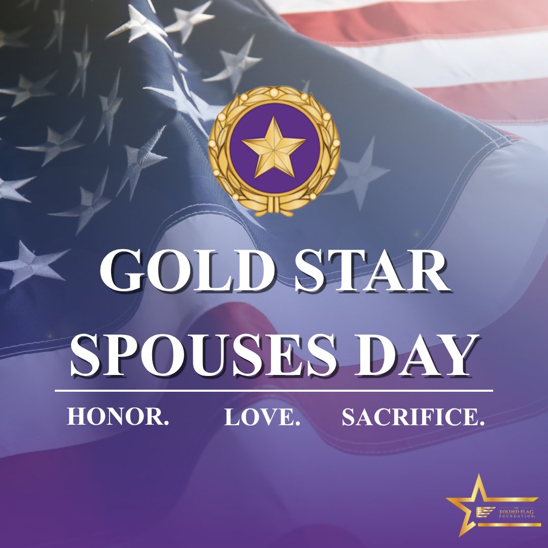 foldedflagorg's tweet photo. Today we honor the courage and resilience of the spouses of our fallen service members. Their strength, love, and dedication carry forward a powerful legacy, reminding us of the true cost of service and the enduring power of devotion. https://t.co/EQeQirF2FI
