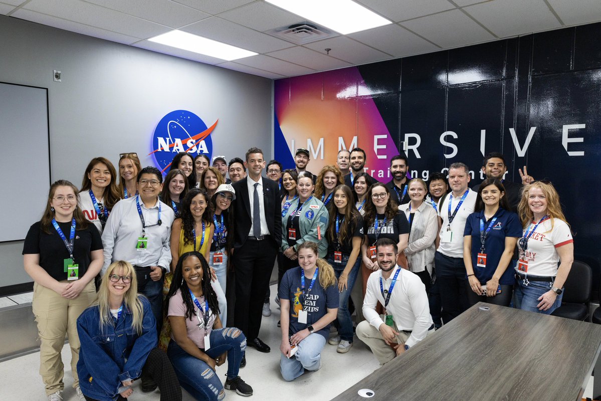 At our Artemis II #NASASocial, <a href="/NASAAdmin/">NASA Administrator Jared Isaacman</a> spent some time with digital creators talking about the Moon‑to‑Mars vision and where NASA is headed next.