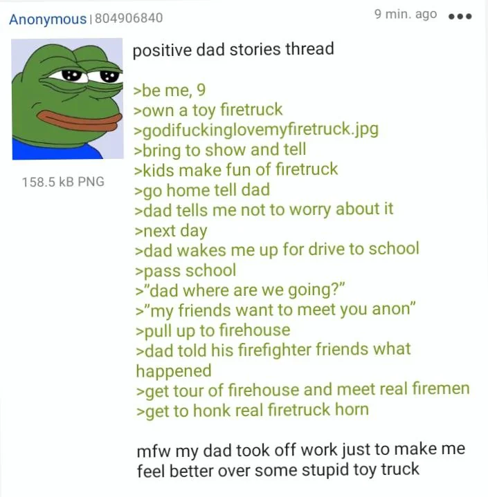 Greentext Poster tweet media