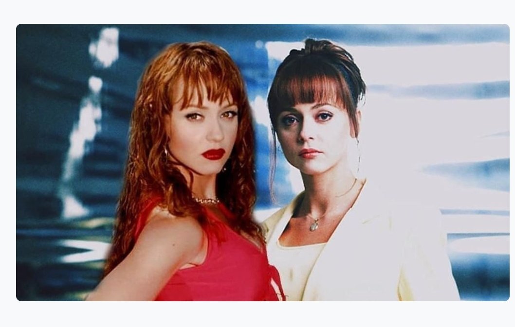 NovelasTVMexico's tweet photo. Entendi pq Silvio Santos se recusou a exibir a novela A Intrusa, produção da Televisa de 2001  traz Gabriela Spanic interpretando novamente irmãs gêmeas, após o sucesso de A Usurpadora (1998). Infelizmente, a novela não conseguiu capturar o mesmo encanto e engajamento. #AIntrusa https://t.co/bPsDS8INAZ