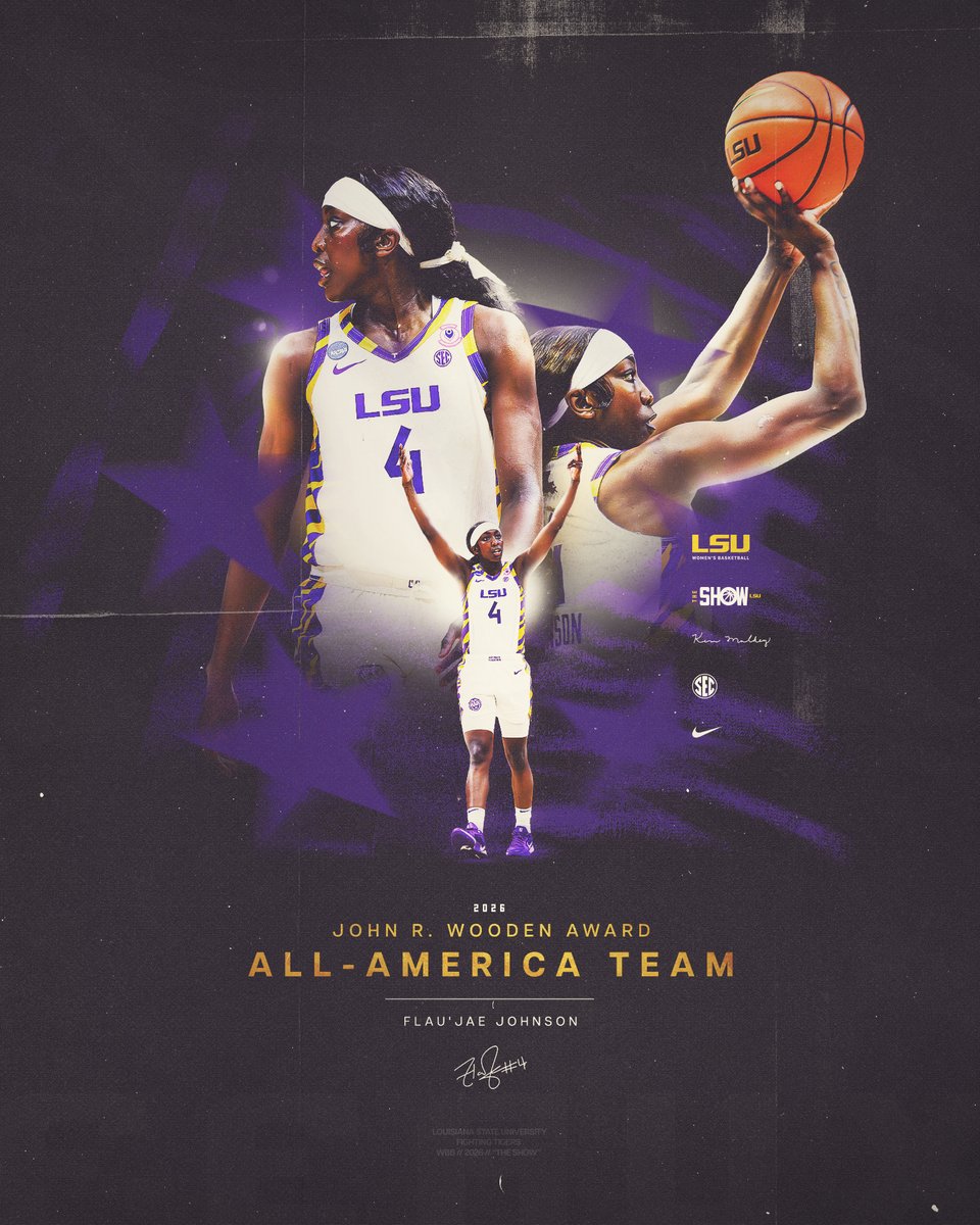 All-American Tiger 🇺🇸

<a href="/Flaujae/">Flaujae 4️⃣</a> | <a href="/WoodenAward/">John R. Wooden Award</a>