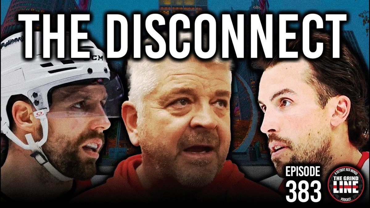 GrindLinePod's tweet photo. Where's the Disconnect? | Ep. 383

After a fantastic 2 periods to beat the Sabres, the Wings come out cold and disinterested, giving one to the Flyers. Where's the disconnect? Plus prospect updates!

📺YouTube https://t.co/v0gLZtR6Br 
🌲LinkTree https://t.co/VsaTy40Oy1

#LGRW https://t.co/8OuzGKefHi