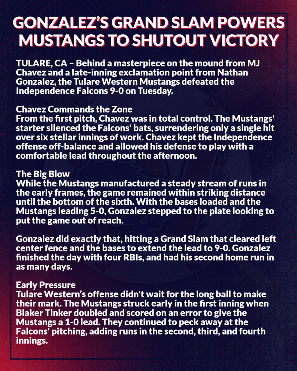 TWHSMustangBaseball tweet media