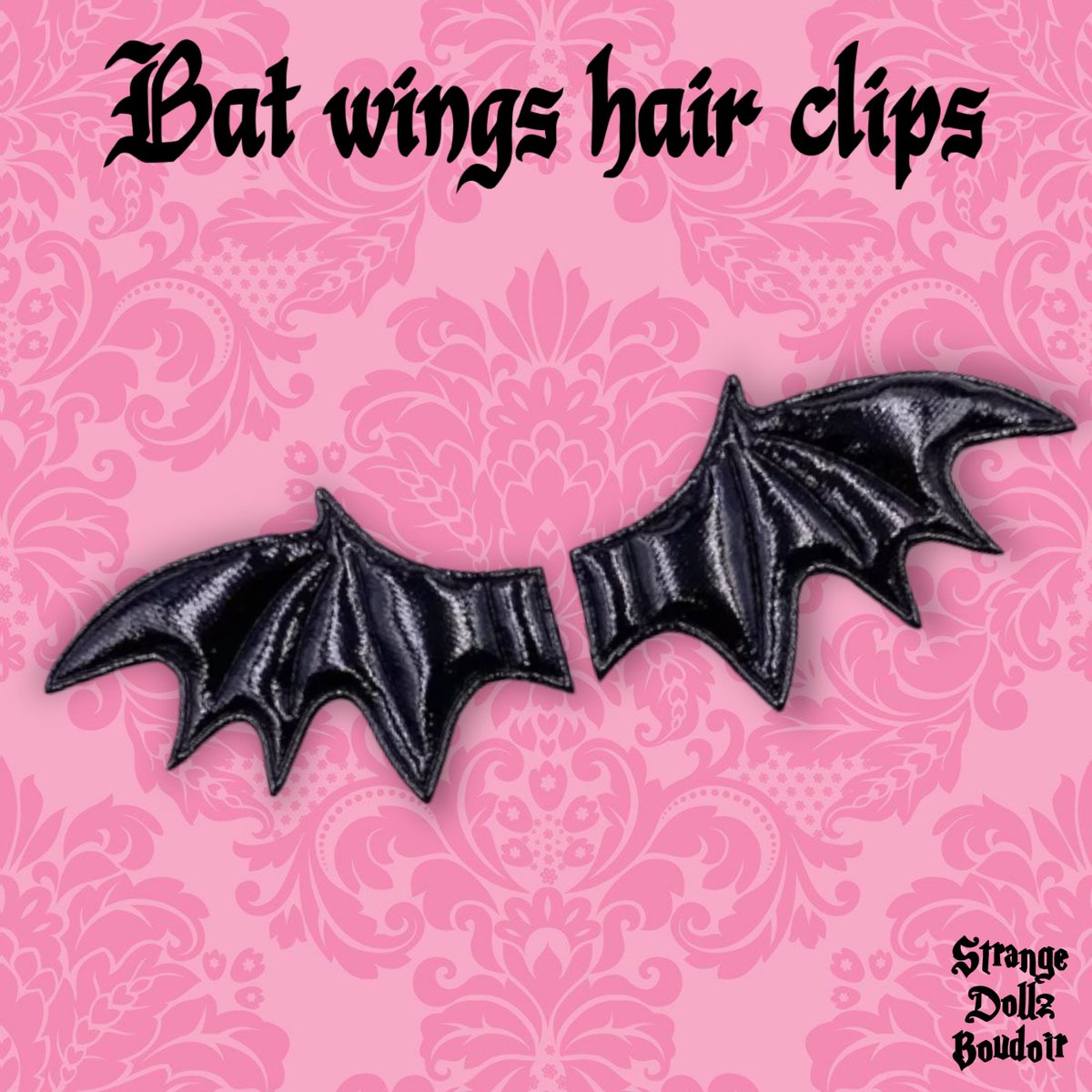 I just received Bat wings hair clips, Succubus, Cosplay, Harajuku, Halloween, Strange Dollz Boudoir by Strange Dollz Boudoir from dappersquid360 via Throne. Thank you! throne.com/ikasenpai #Wishlist #throne