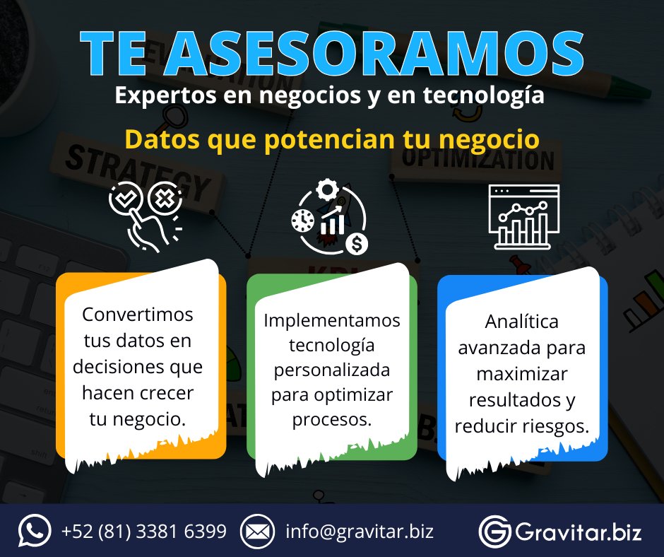 _gravitar's tweet photo. 🔷No todos los KPIs son tus amigos. 🚨
Hay indicadores que parecen útiles, pero en realidad sabotean tu negocio desde dentro.

👉Más información: https://t.co/bRXIxAS3sE

#KPIs #EstrategiaEmpresarial #TomaDeDecisiones #InteligenciaDeNegocio #CulturaDeDatos https://t.co/HRsPORo0vl
