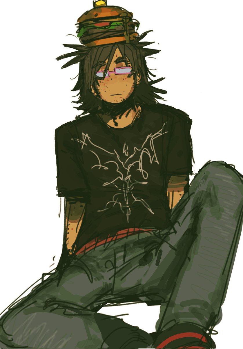 shokutaku41959's tweet image. Sketch from two months ago
#007n7