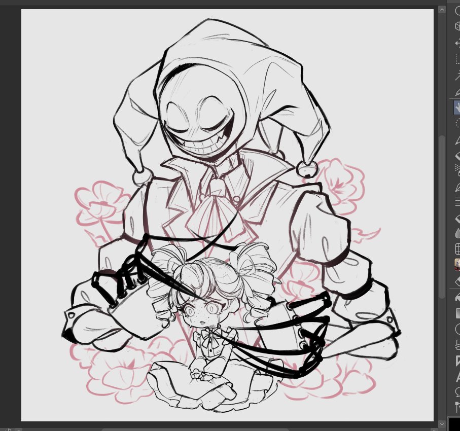 プロトとポピー WIP 🌺
#prototype1006 #poppyplaytime