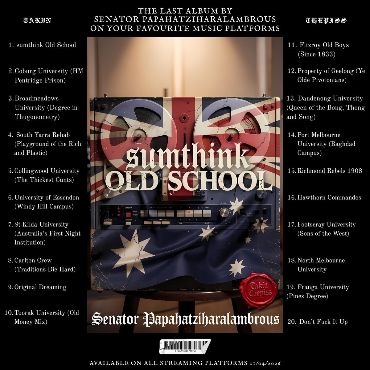 Mr. Papahatziharalambrous 🎙️For Australia! tweet media