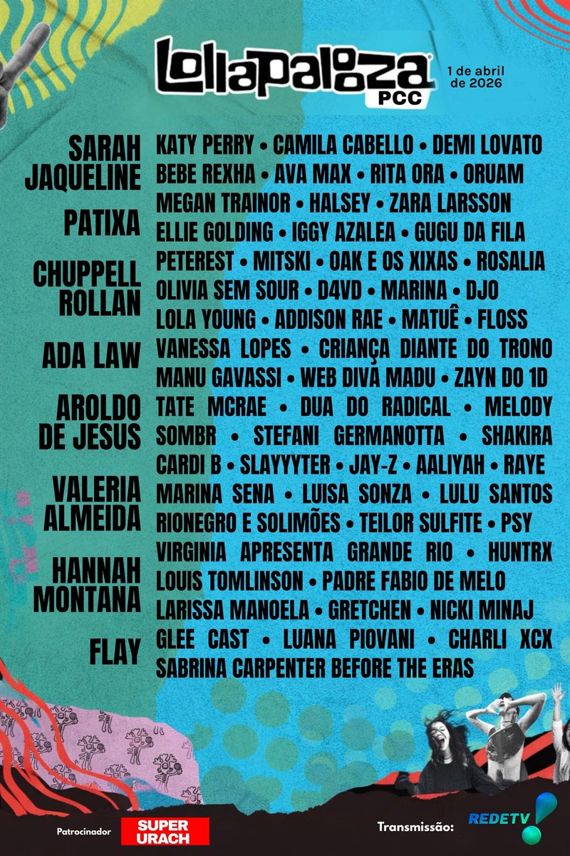 eusarahjaque's tweet photo. 🚨 Sarah Jaqueline foi anunciada como headliner do Lollapalooza PCCity. O evento acontece amanhã a partir das 22h.

Get tickets: https://t.co/tg7solKR8a https://t.co/dnDSvOVXV2