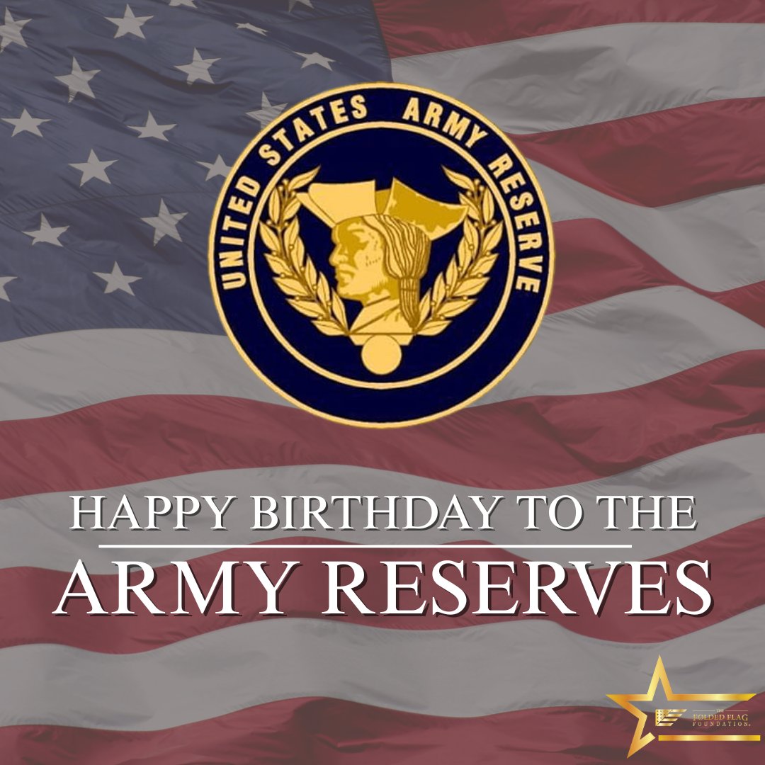 foldedflagorg's tweet photo. For 118 years, the U.S. Army Reserve has embodied service, sacrifice, and resilience. Citizen-Soldiers ready to defend our nation at a moment’s notice. From crises at home to missions abroad, their dedication strengthens our country. Today, we honor all who serve and have served. https://t.co/KtWvKlxoaL