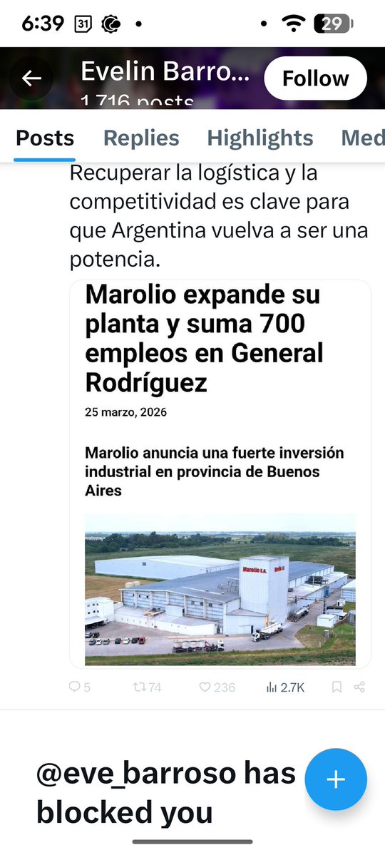 Milei's Informant tweet media